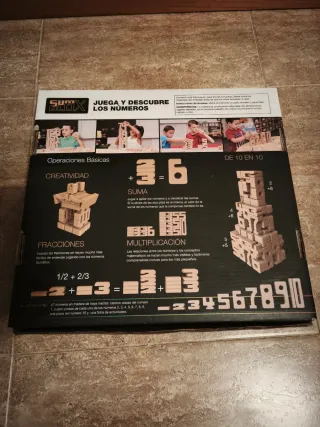 Sumblox Bloques Matemáticos Madera Haya