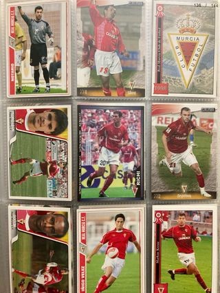 Cromos REAL MURCIA reservados