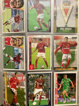 Cromos REAL MURCIA reservados