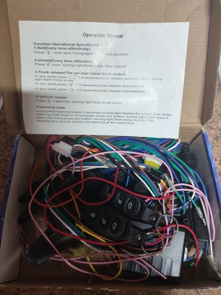 Sistema Cierre Centralizado Coche