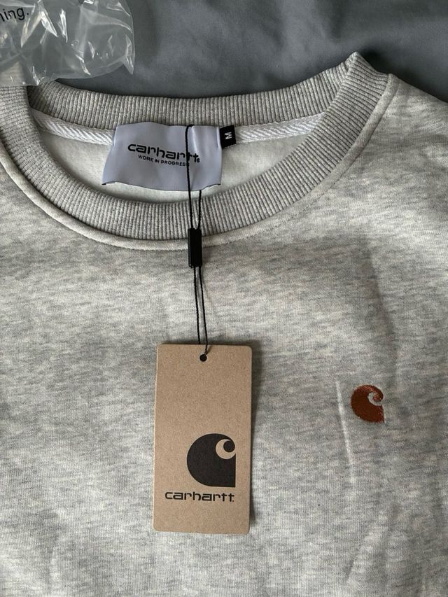 Sudadera Carhartt Gris Talla M
