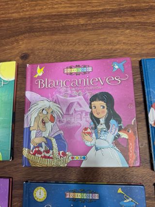 13 libros infantiles como Blanca Nieves, Cenicient