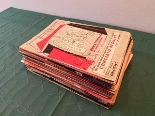 Spartiti musicali anni '50 - '60