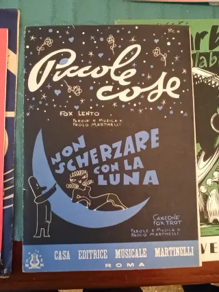 Spartiti musicali anni '50 - '60