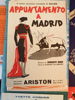 Spartiti musicali anni '50 - '60