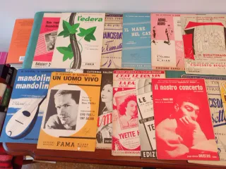 Spartiti musicali anni '50 - '60