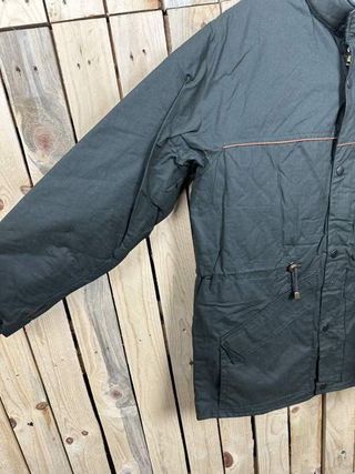 Chaqueta T-M Impermeable Kiwi Grasa Verde