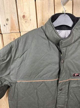 Chaqueta T-M Impermeable Kiwi Grasa Verde