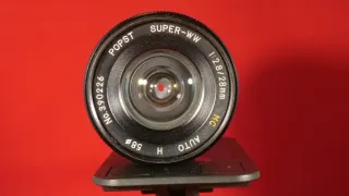 Objetivo POPST Super-ww 28mm f/2.8