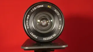 Objetivo POPST Super-ww 28mm f/2.8