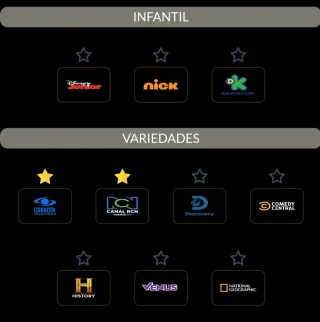 Enlace Deportes, Películas, series, infantil