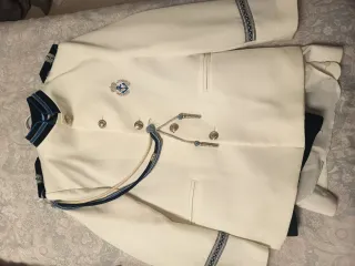 Traje de Comunión Blanco con Detalles