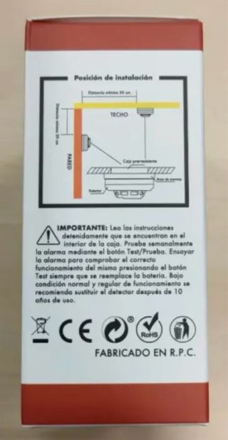 kit Manta Ignífuga y Detector Humo