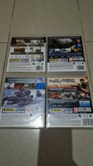 Lote 4 Juegos PS3 Shooter