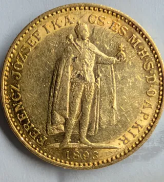 20 Corone d'Oro Ungheria 1893