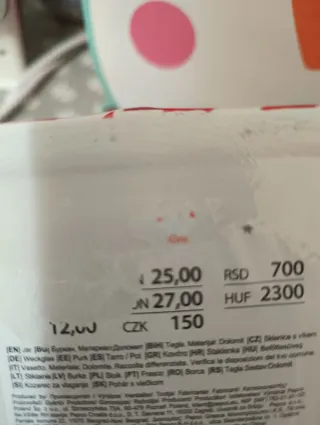 Biscottiera regalo ceramica