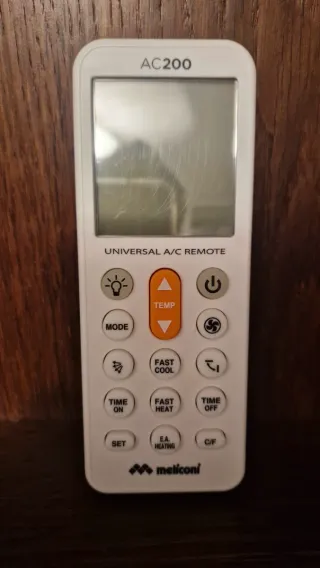 Mando A/C Universal Meliconi AC200