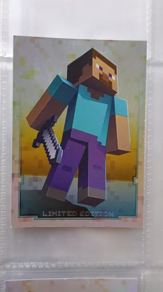 2021 Panini Minecraft Steve Limited Edition
