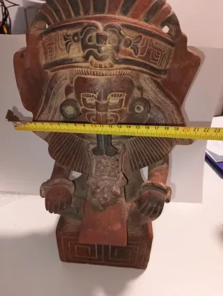 Figura de Barro Arte Maya