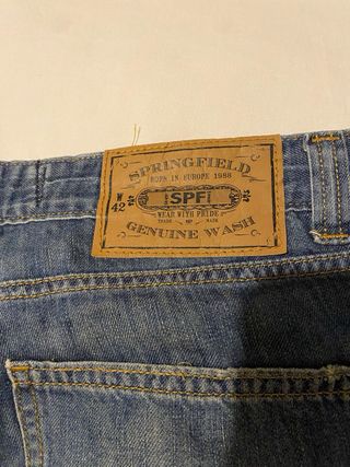 Pantalón corto vaquero hombre