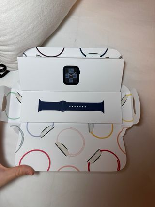 Apple Watch Negro/Plateado Nuevo