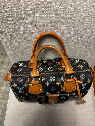 Mala Louis Vuitton Multicolor Preta original