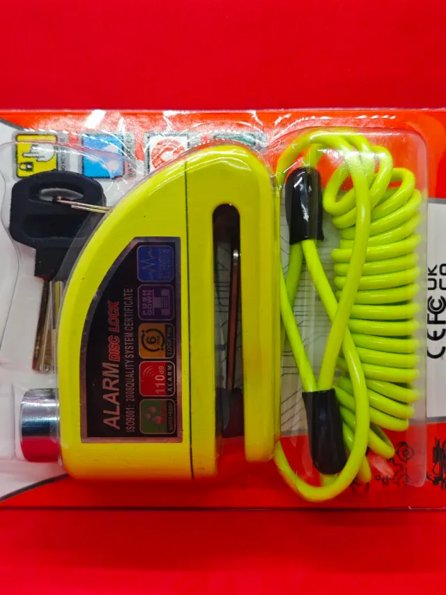 Candado Alarma Disco Moto