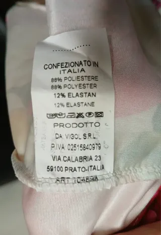 Vestito fantasia floreale New Collection