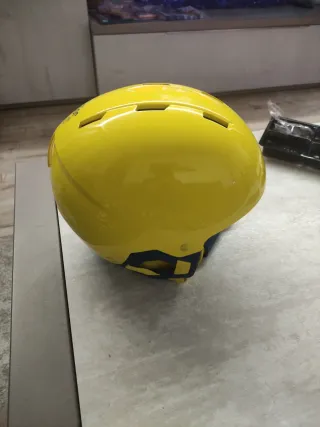 Casco de esquí y snowboard niño Wezde amarillo