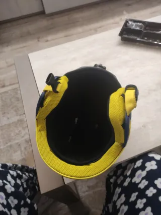 Casco de esquí y snowboard niño Wezde amarillo