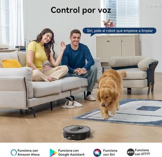 Proscenic Q8 Robot Aspirador y Fregasuelos 4500Pa