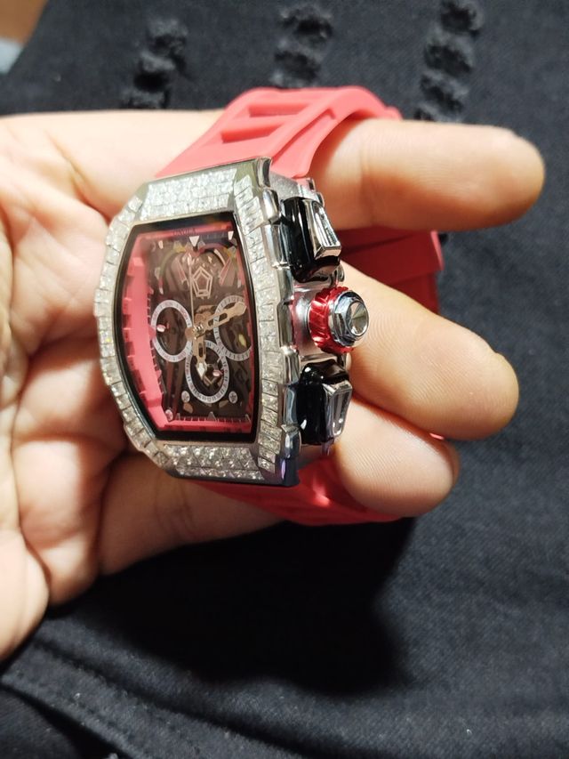 Reloj Automatico Richard cronografo diamantes