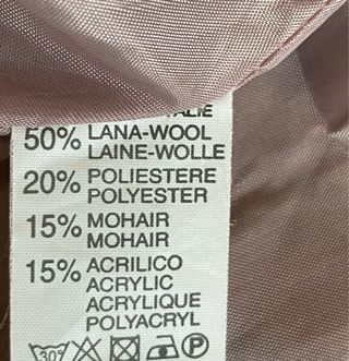 Chaqueta Lana Mohair Italiana Talla Única