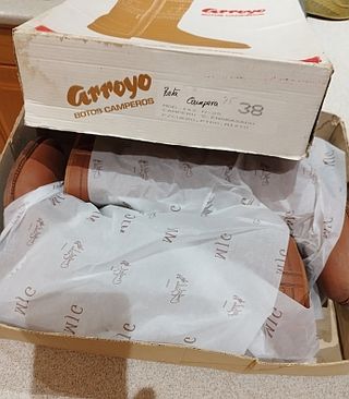 Botas Camperas Mujer Talla 38 Marrones