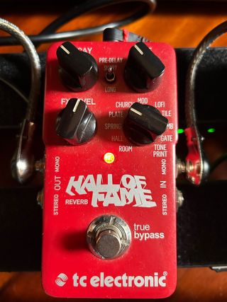 TC Electronic Hall of Fame V1 Reverb Pedal