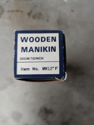 Manichino di legno per arte disegno