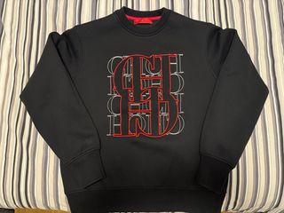 Sudadera Carolina Herrera CH Negra Roja