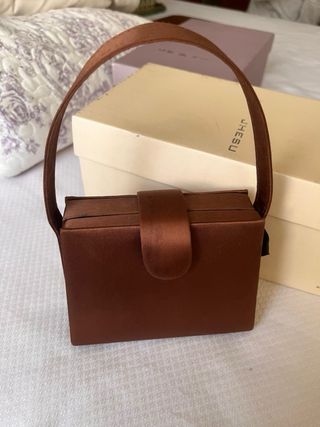 Zapatos cobre y bolso regalo