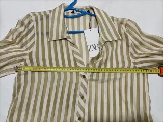NUEVA A ESTRENAR Blusa Zara Rayas XS