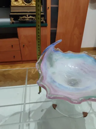 Centro de mesa cristal Murano multicolor