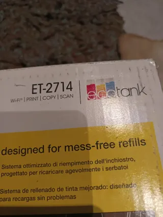 Impresora Epson ET-2714 EcoTank Nueva