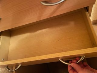 Mueble de almacenaje de madera