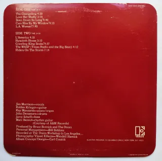 LP 1971 🇺🇸 THE DOORS - L.A. WOMAN