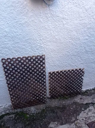 Celosía de madera decorativa