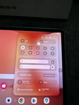 Samsung Galaxy Tab S10+ 5G 512GB Plata