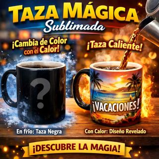 Taza Mágica Sublimada Personalizada