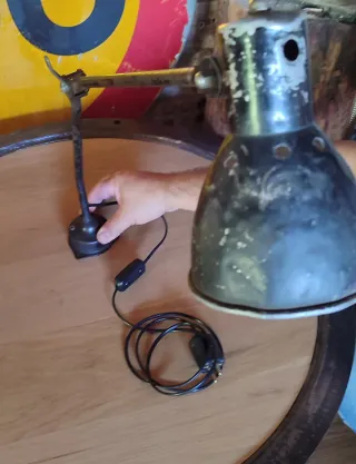 Lampada industriale vintage decorazione retrò ilumin