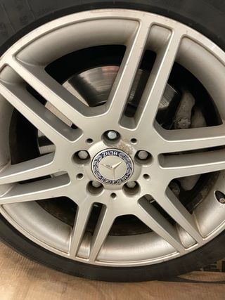 Llantas AMG Originales 17 w204 doble medida