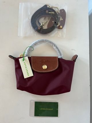 Bolso Longchamp Le Pliage XS Negro