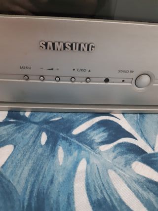 RETROGAMING TV SAMSUNG CRT 21 RATIO 4:3